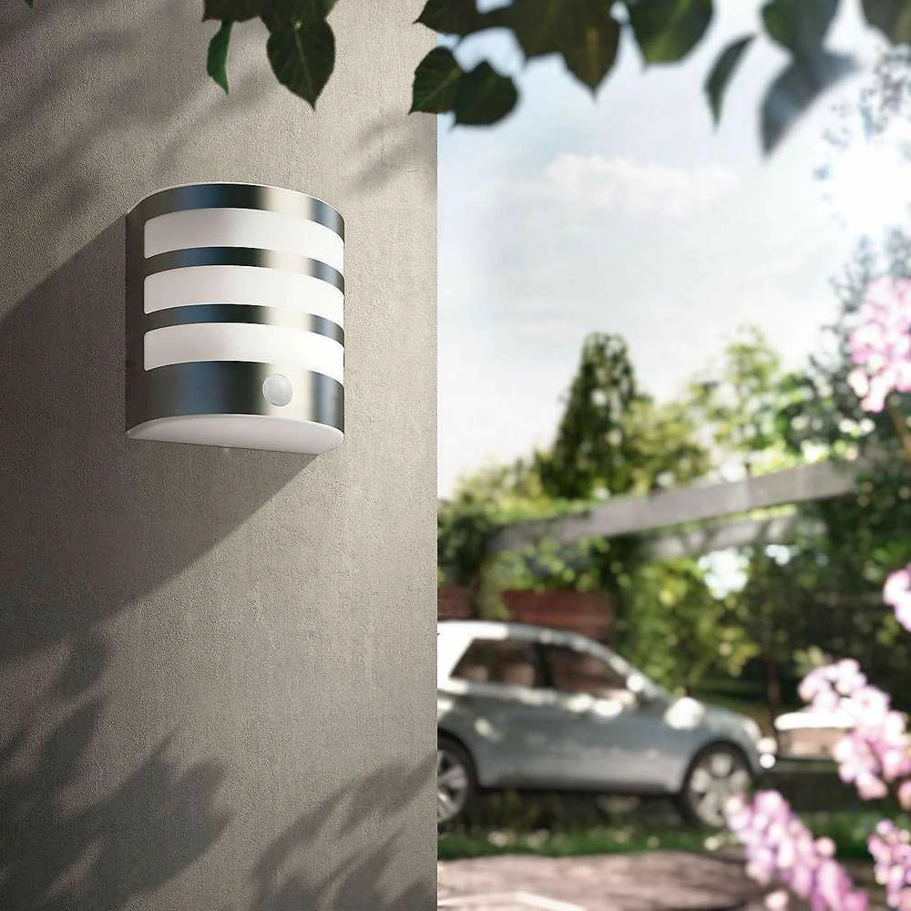 Philips Calgary PIR LED sieninis šviestuvas, 3 W, sąrašas