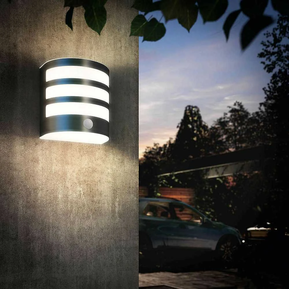 Philips Calgary PIR LED sieninis šviestuvas, 3 W, sąrašas
