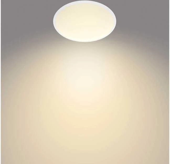 Lubinis šviestuvas Philips Cavanal -kattovalaisin, pyöreä, valkoinen, 1200 lm, 2700K, IP44