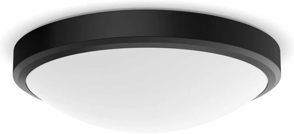 Lubinis šviestuvas Šviestuvas lubų Philips Doris, 17W, 2700°K, LED, juodas
