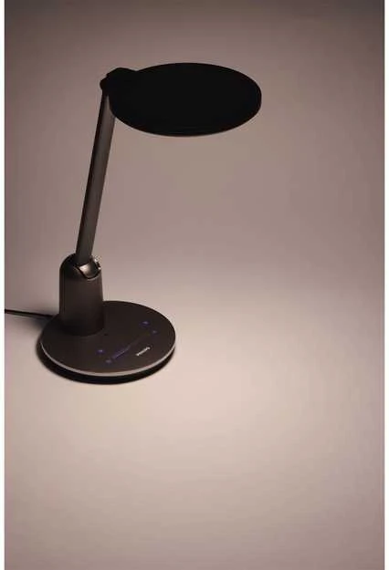 Philips LED Schreibtischleuchte Einstein 15W, 2800K-5100K, baltas