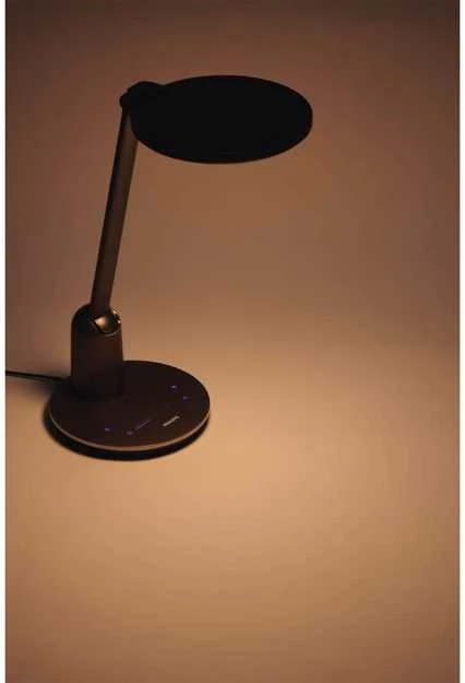Philips LED Schreibtischleuchte Einstein 15W, 2800K-5100K, baltas