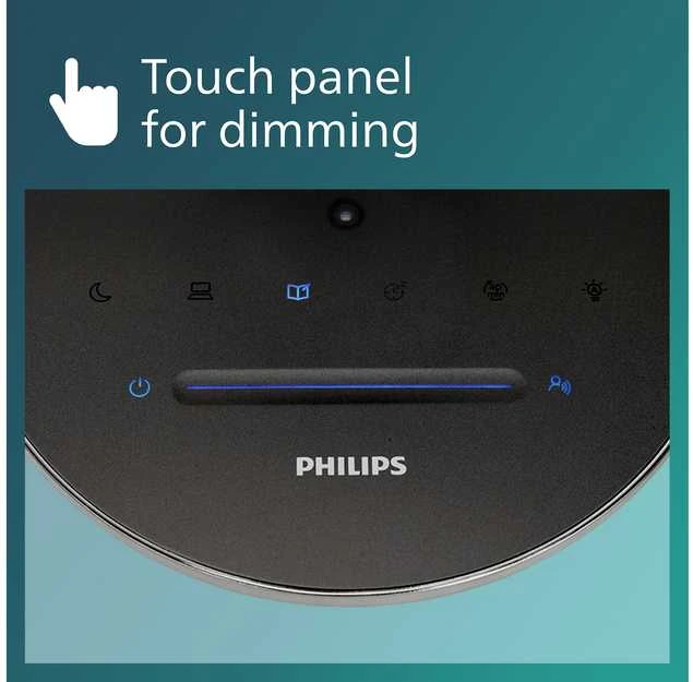 Philips LED Schreibtischleuchte Einstein 15W, 2800K-5100K, baltas