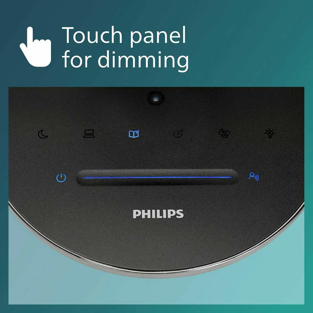 Philips LED Schreibtischleuchte Einstein 15W, 2800K-5100K, baltas