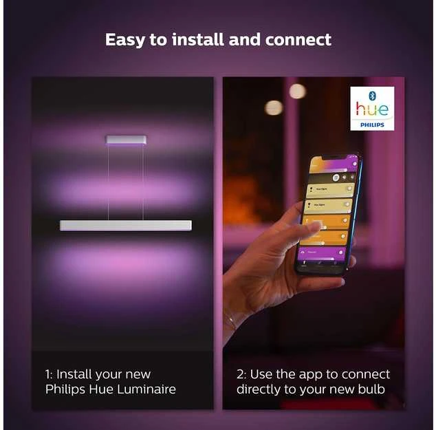 Pakabinamas šviestuvas Philips Hue Ensis pakabukas baltas 79W 24V | 79 W | Baltas ir Color Ambiance 2000-6500K