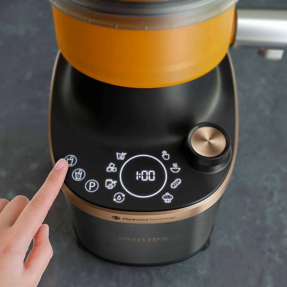 Kokteilinė Philips Flip&Juice HR3770/00, Juodos/Auksinės spalvos