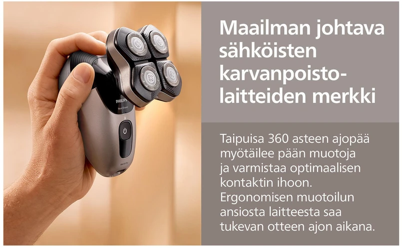Plaukų kirpimo mašinėlė „Philips Head Shaver Pro 7000 Series HS7980/15“
