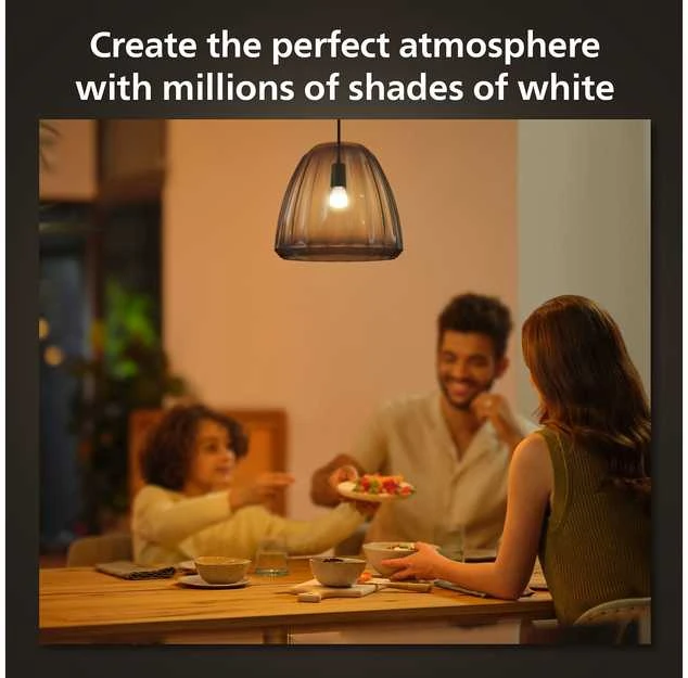 „Signify Philips Hue Baltas Amb. E14“ lašelinė lemputė, 470 lm, viena pakuotė