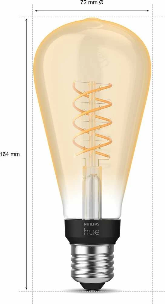 Philips Hue E27 W 7.2W Filament ST72