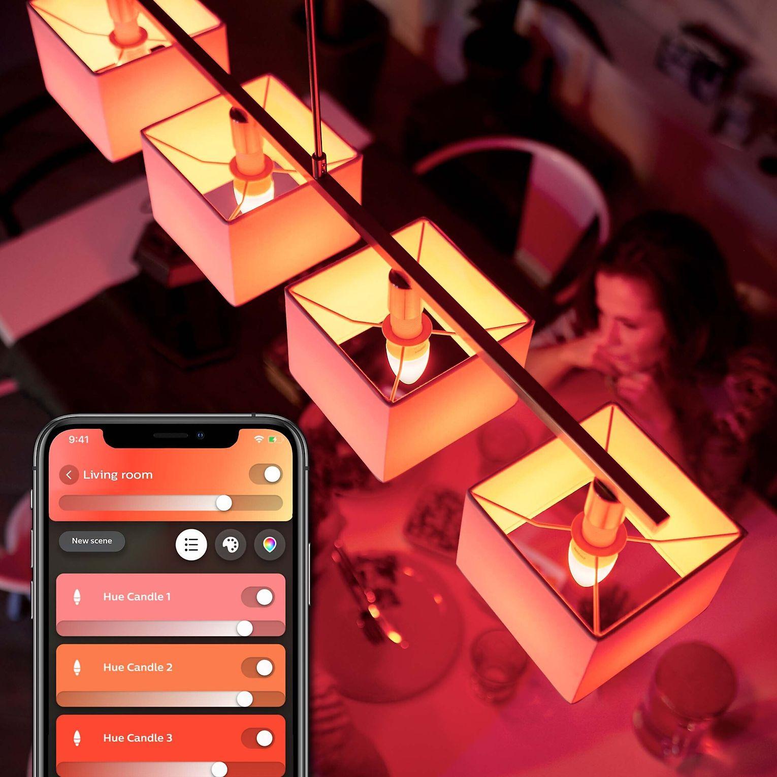 Philips Hue E14 5,3W RGBW žvakė