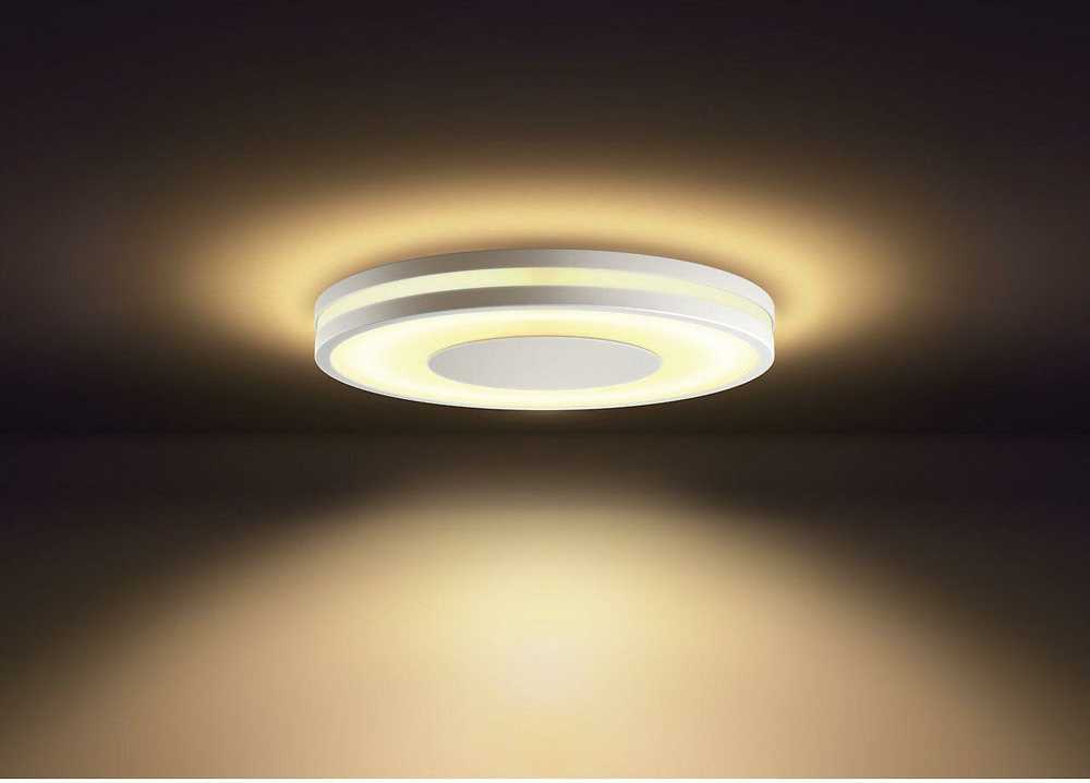 Lubinis šviestuvas „Philips Hue Being“ baltos atmosferos išmanusis lubų šviestuvas, baltas