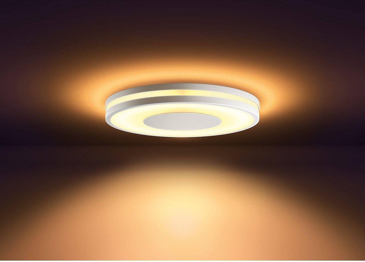 Lubinis šviestuvas „Philips Hue Being“ baltos atmosferos išmanusis lubų šviestuvas, baltas