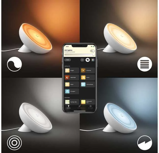 Philips Hue Bloom gen4 baltas BT
