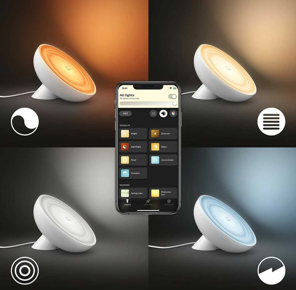 Philips Hue Bloom gen4 baltas BT