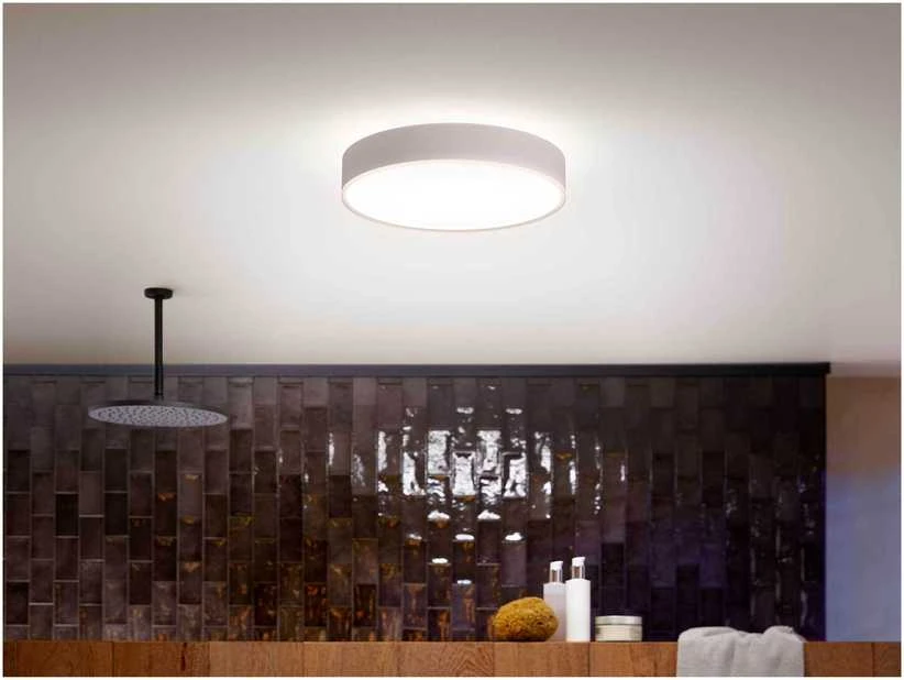 Lubinis šviestuvas Philips Hue Devere M lubos baltos