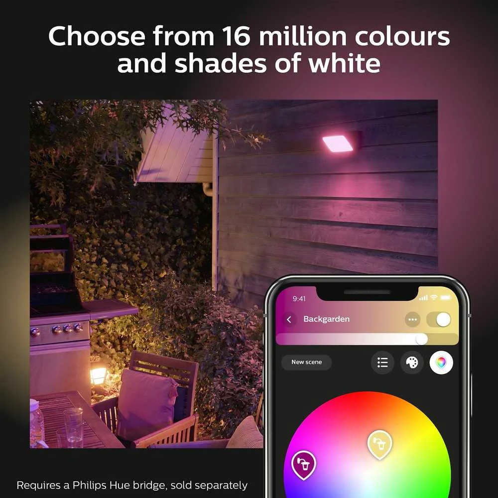 Philips  „Hue White and color ambiance“ „Discover” lauko prožektorius