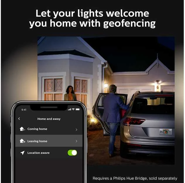 Philips  „Hue White and color ambiance“ „Discover” lauko prožektorius
