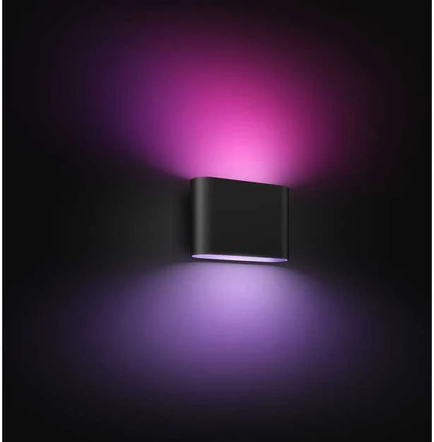 „Philips Hue WCA Dymera“ išmanusis sieninis šviestuvas vidaus ir lauko sąlygoms | 2000–6500 „Hue Baltas Colour Ambiance“