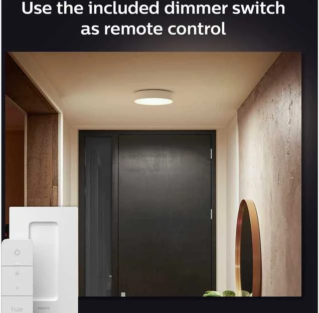 Philips Hue Enrave M lubinis šviestuvas baltas | 19,2 W | Baltas Ambiance 2200-6500 | Bluetooth