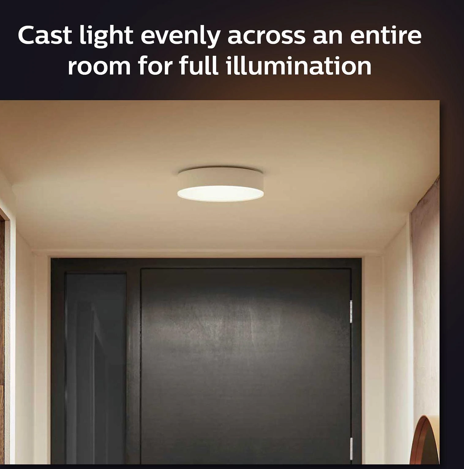 Lubinis šviestuvas Philips Hue Enrave baltas S