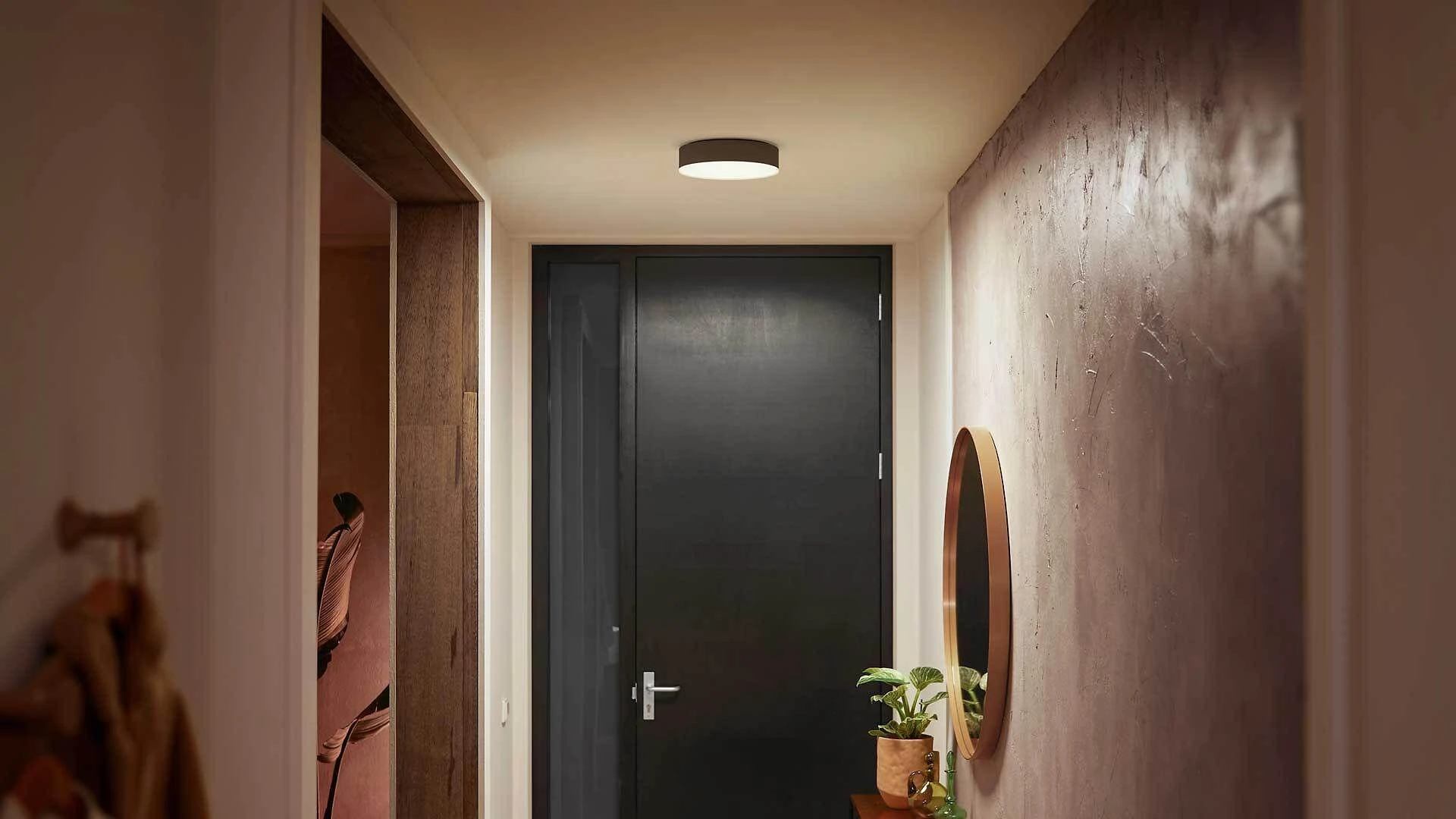Lubinis šviestuvas Philips Hue Enrave juodas S