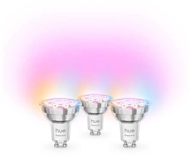 „Philips Hue Essential“ GU10 išmanusis prožektorius 4,7 W - 3 vnt.