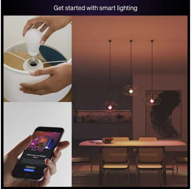 Philips Hue Essential A60 Inteligentna żarówka E27 8W