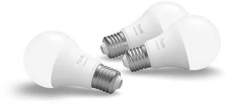Philips Hue Essential A60 Inteligentna żarówka E27 8W - 3 vnt.