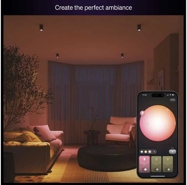 „Philips Hue Essential“ GU10 išmanusis prožektorius 4,7 W