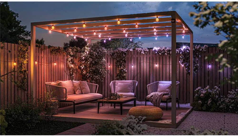 „Philips Hue Festavia Globe“ lauko švieselių pasakos, 21 m | 30 W
