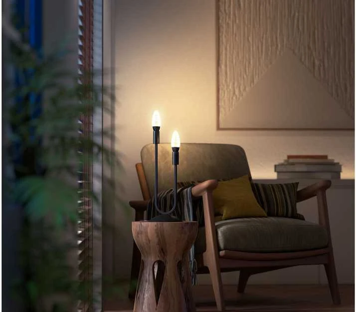 Philips Hue E14 WA 4,6W kaitinimo žvakė