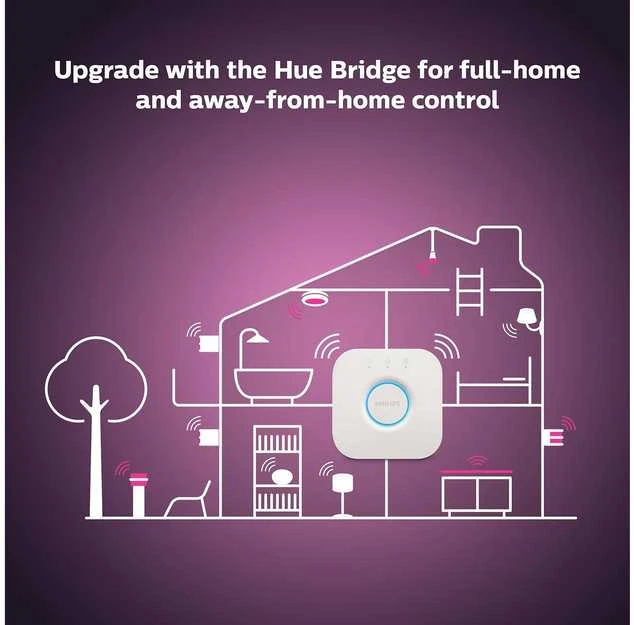 Nešiojamasis šviestuvas Philips Hue Go (Balta/spalvota)