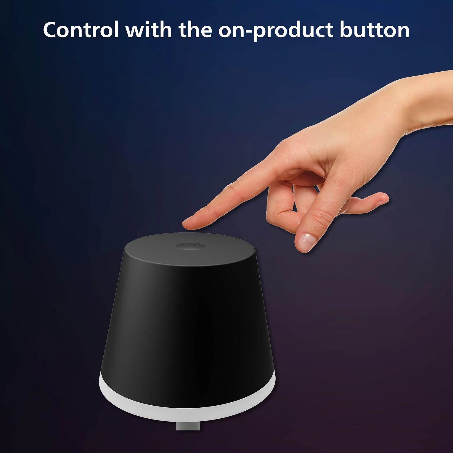 Philips Hue Baltas and colour ambience Nešiojamoji stalo lempa Hue Go
