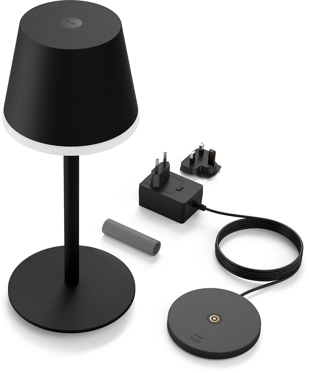 Philips Hue Baltas and colour ambience Nešiojamoji stalo lempa Hue Go