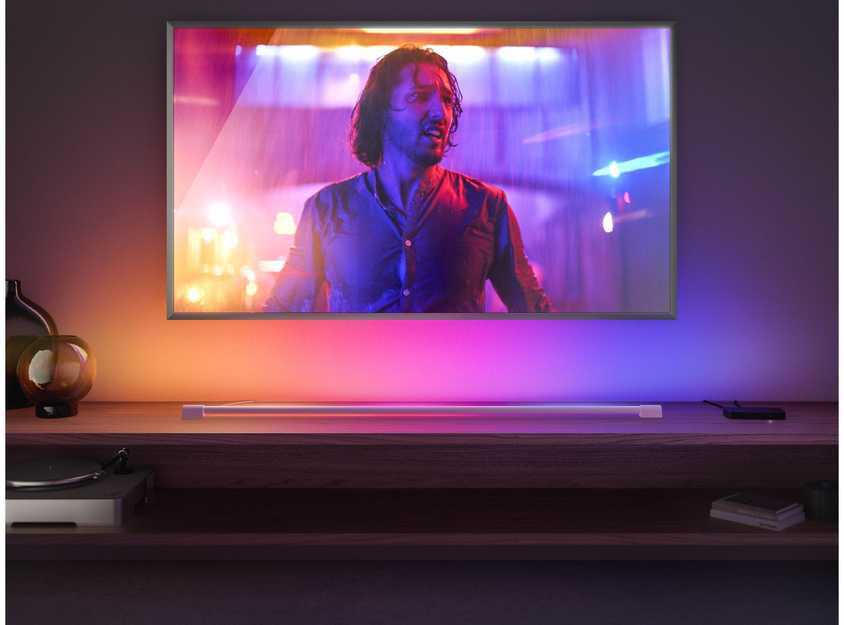 Philips Hue Play Gradient Light Tube 125cm studijinis šviestuvas baltas