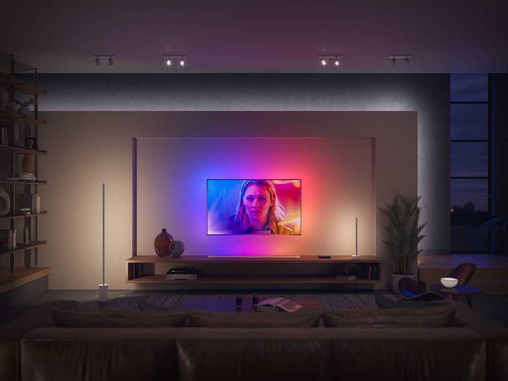 Philips Hue Play Gradient Light Tube 125cm studijinis šviestuvas baltas