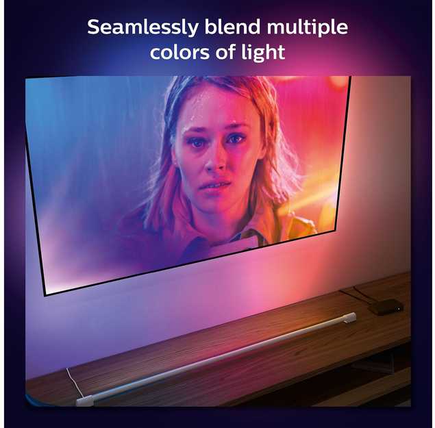 Philips Hue Play Gradient Light Tube 125cm studijinis šviestuvas baltas