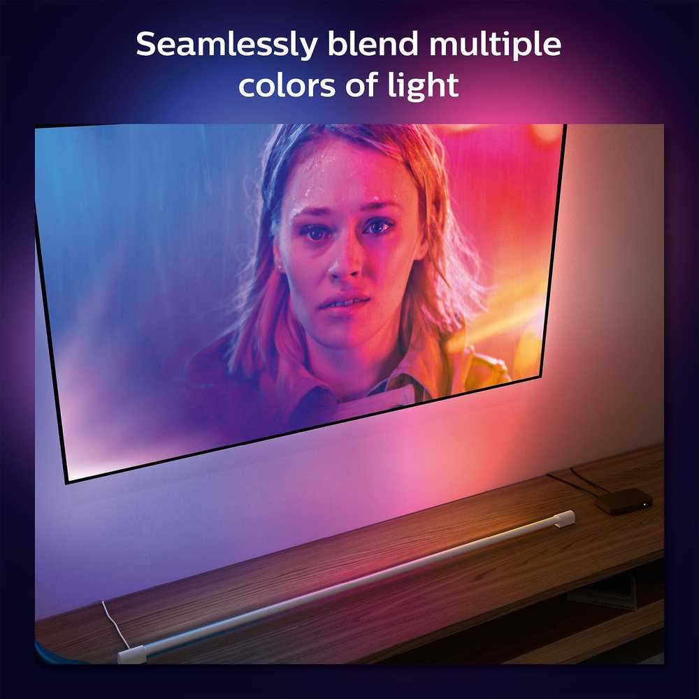 Philips Hue Play Gradient Light Tube 125cm studijinis šviestuvas baltas