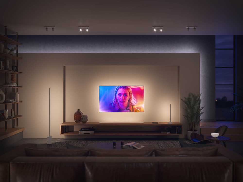 Philips Hue Play Gradient Light Tube 125cm studijinis šviestuvas baltas