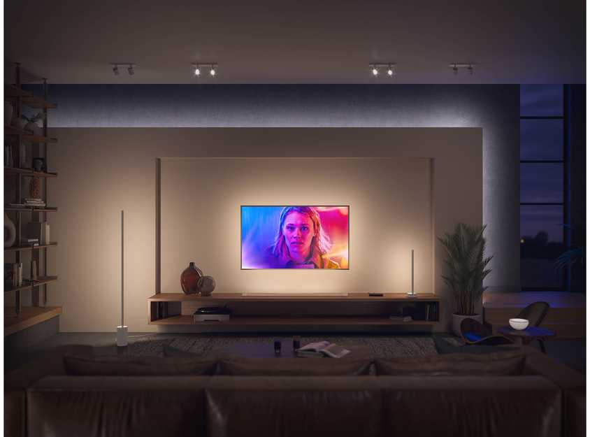 Philips Hue Play Gradient Light Tube 125cm studijinis šviestuvas baltas