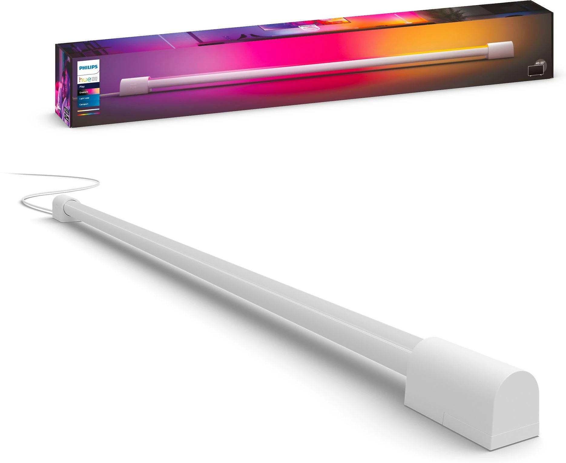 Philips Hue Play gradiento šviesos vamzdis CMP baltas ES/JK