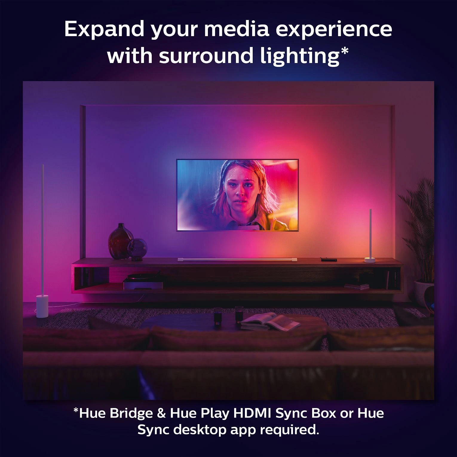 Philips Hue Play gradiento šviesos vamzdis CMP baltas ES/JK