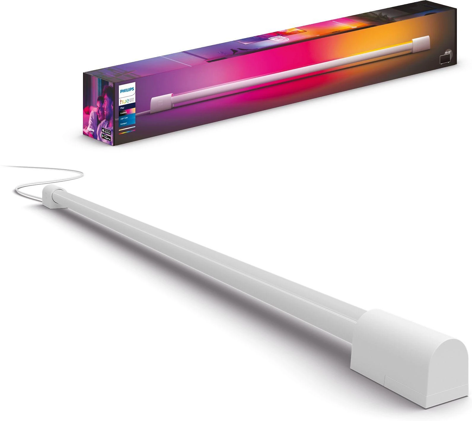 Philips Hue Play gradiento šviesos vamzdis CMP baltas ES/JK