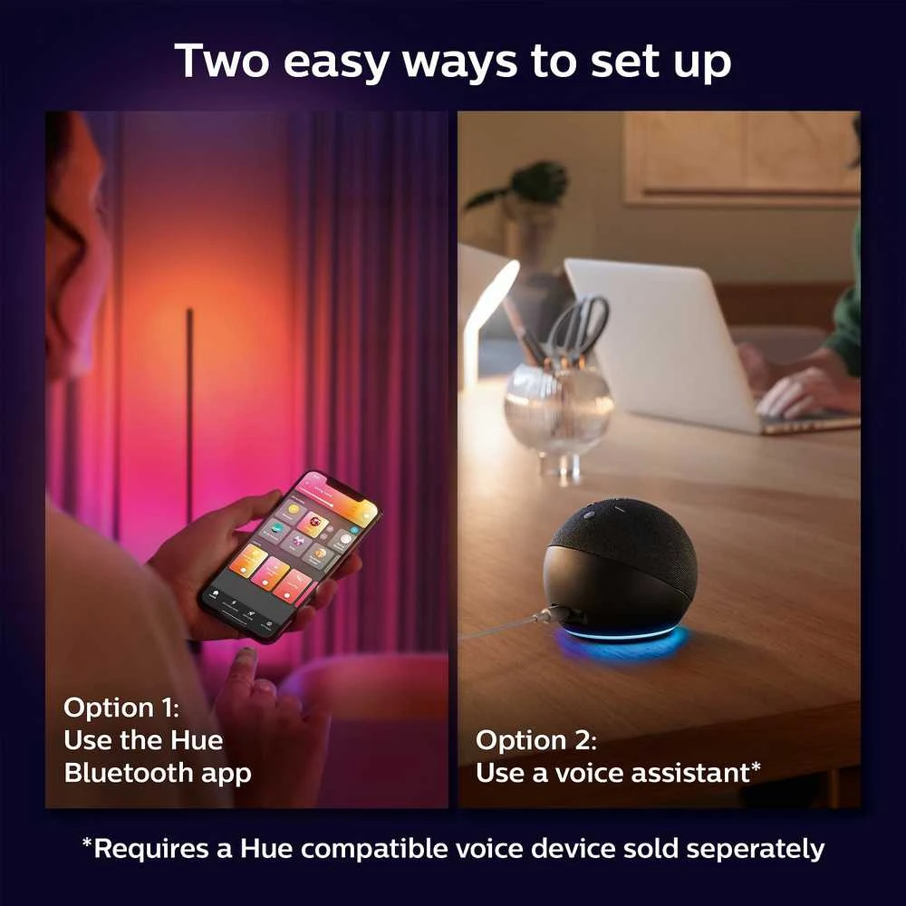 „Philips Hue Gradient Signe“ toršeras | 29 W | Baltas