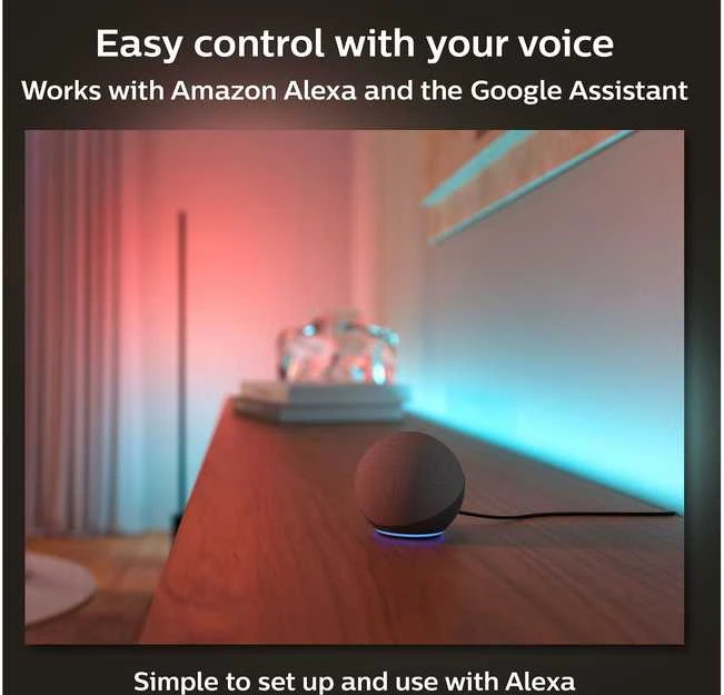 Philips Hue Signe  Stalinis šviestuvas, baltos spalvos