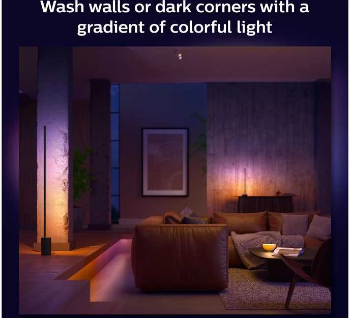 Philips Hue Signe Stalinis šviestuvas, juodos spalvos