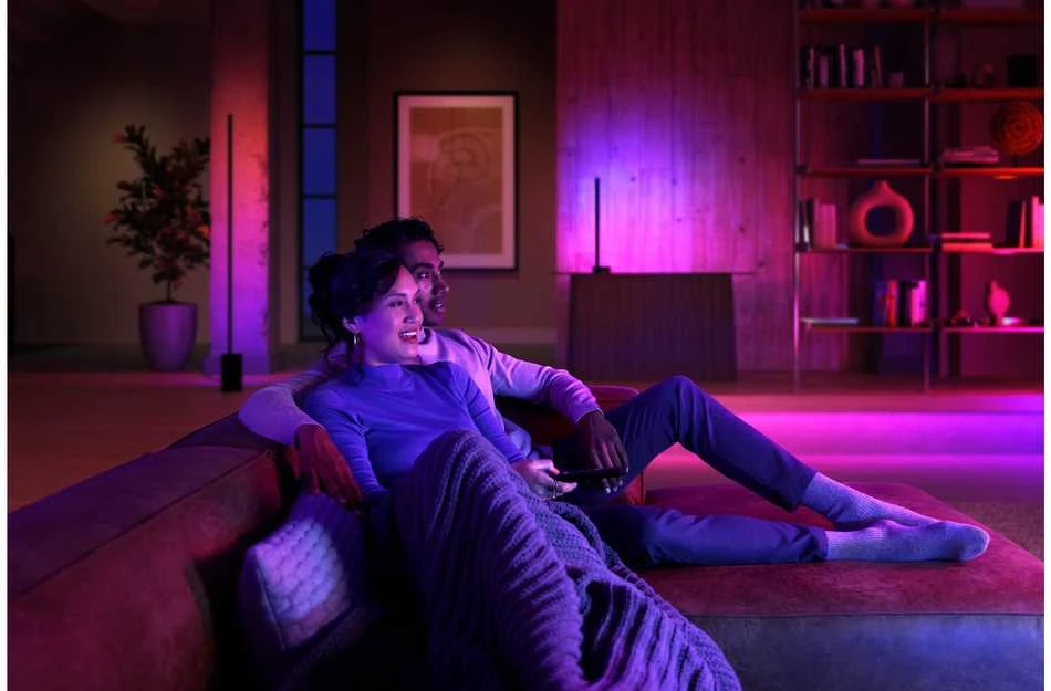 „Philips Hue“ | „Hue Gradient Signe“ toršeras | Juodas | Toršeras