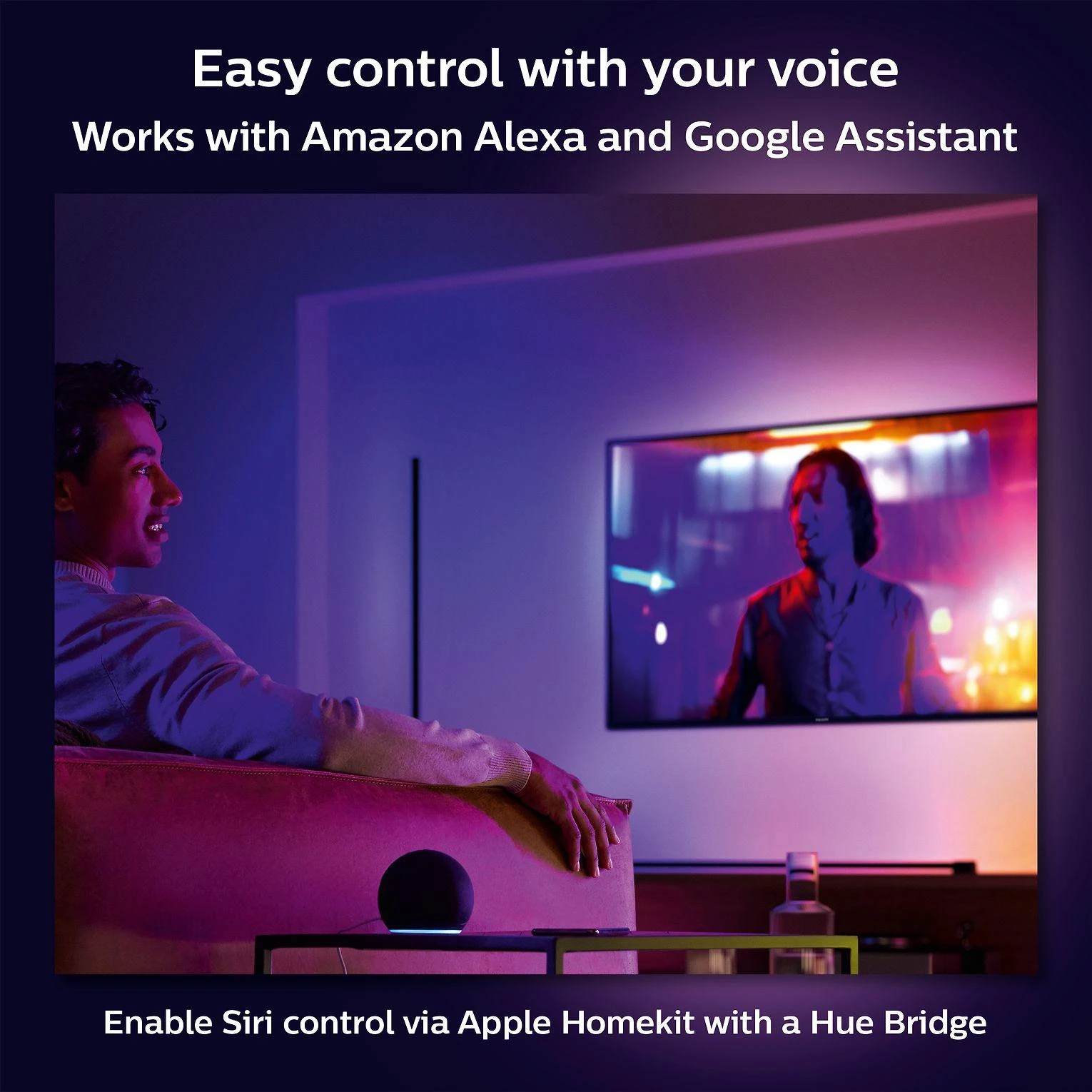 „Philips Hue“ | „Hue Gradient Signe“ toršeras | Juodas | Toršeras