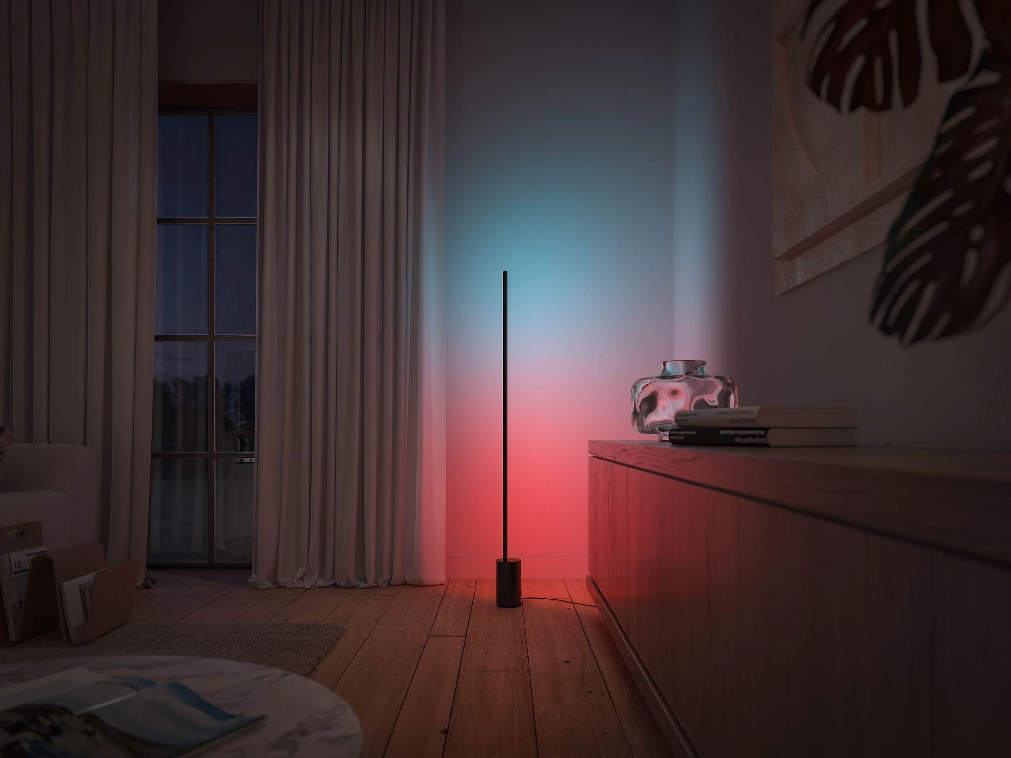 „Philips Hue“ | „Hue Gradient Signe“ toršeras | Juodas | Toršeras
