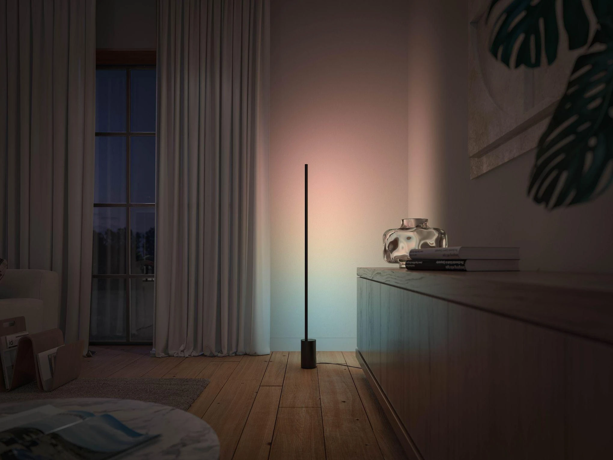 „Philips Hue“ | „Hue Gradient Signe“ toršeras | Juodas | Toršeras